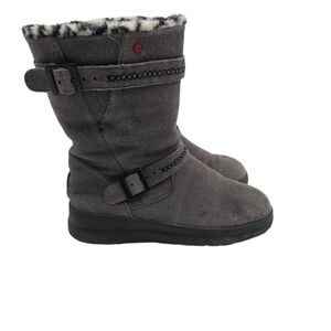 UGG Womens Boots Gray Rock And Roll I Love UGG Size 9